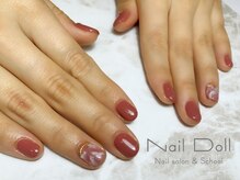 ネイルドール(Nail Doll)/シンプルマーブル