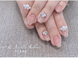 21/3/10　ピンク×ビジュー☆