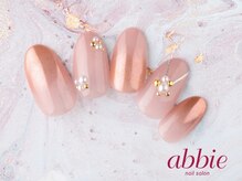 ネイルサロン アビー 宮益坂店(abbie)/ピンクミラーグラデ◇￥10945