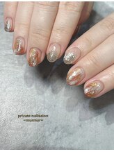 プライベート ネイルサロン マーマ(murmur)/べっ甲ネイル