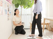 ナチュールフィット(Natur Fit)/来店の流れ～体重測定