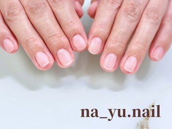 ナユネイル(na_yu.nail)/自爪風クリアネイル 154