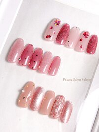 バレンタイン/ハートネイル