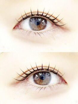 アイサロン ラソ(eye salon lazo)の写真/上品×時短◎まつ毛ケア中もOKなマスカラパーマ♪リフトアップ効果でパッチリとした魅力的なお目元に！
