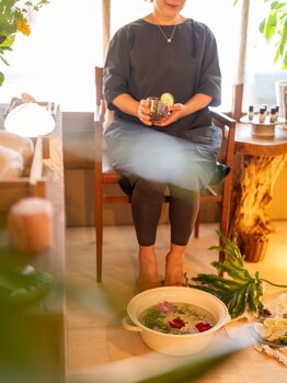 ニムフェア スパ(Nymphea spa)の写真/【完全個室】自然のぬくもりを感じる旅館のような上質な空間◇タイ古式風アロマやヘッドスパでリフレッシュ