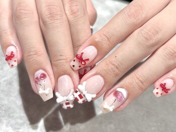 ネイル アン 倉敷駅前店(Nail Ann)/ぷっくりさくらんぼネイル
