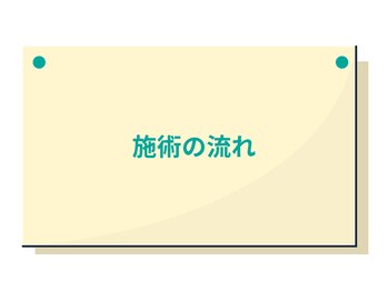 ホールハーモニー 上大岡/施術の流れ