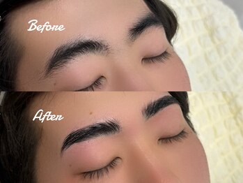 エムズアイブロウ 大和西大寺(M’sアイブロウ)/メンズハリウッドブロウリフト