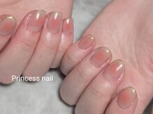 プリンセスネイル(Princess nail)/オレンジチークネイル10,800
