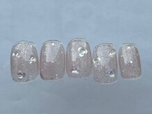 アイネイルズ 恵比寿店(I nails)/キラキラフラワーホロ