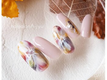 ネイルサロン アージュ(Nail Salon A jyu)/フラワーネイル