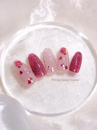 バレンタイン/ハートネイル