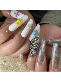 海外個性派ネイル