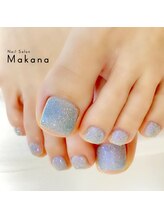 マカナ(Makana)/水色マグネットネイル
