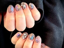 ヌル ネイル 堀江(NURU NAIL HORIE)/オシャレ韓国ニュアンスネイル☆