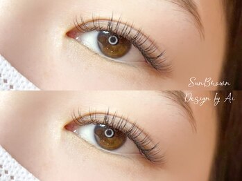 サンブラウン(SUN BROWN)/LED extension design by Ai