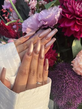 ロータスネイルミニョン(Lotus Nail mignon)の写真/ご新規様/1ヶ月以内当店付け替えオフ無料!指先を彩るデザインで毎日をもっとハッピーに♪
