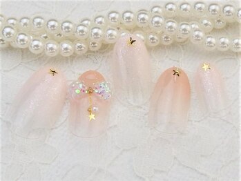 ネイルズガッシュ 蒲田東口店(NAILsGUSH)/*ドロップリボン*