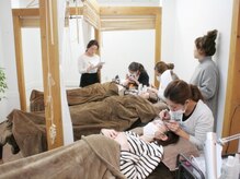 ミニョンアイラッシュデザインサロン 金剛店/高い技術の習得に精進しています