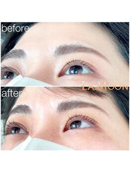 ラ ムーン アイラッシュアンドヘアメイク(La.Moon)/パリジェンヌラッシュリフト