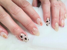 綺麗めシンプルネイル.*