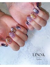 リノア(Linoa.)/きらきら盛モリ 手描きフラワー