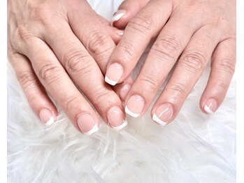 エイト ネイル 渋谷駅前店(eight nail)/白フレンチ