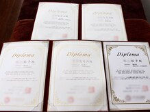 サロン ド ハーモニー美/コルギ資格書♪