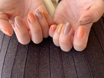 タクミ カルム TAKUMI CALME/手描きフラワー　