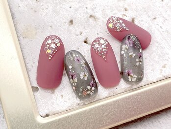 ミディアムネイル#449