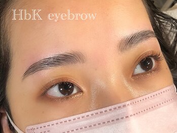 エイチビーケイヘアーデザイン アイ ネイル(HbK hair design eye nail)/HbK eyebrow