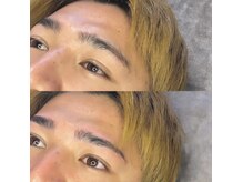 ボス ブロウ 天白店(BOSS BROW)/【メンズ眉毛】before after