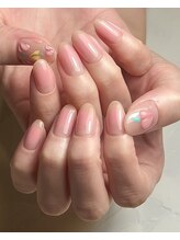 エムネイル(eM nail)/フルーツネイル～peach～