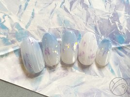 梅雨ネイル