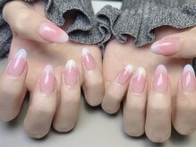 カナネイル(KANA.nail)/スキニーフレンチ　持ち込み