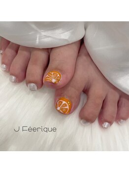 Foot親指デザイン