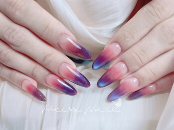 ヒュイズ ネイル(Hui‘s Nail)/チークマグネットネイル