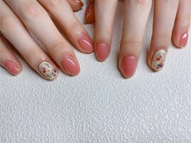 お花ネイル