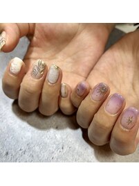 ちぐはぐネイル