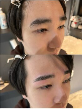 とぅるとぅる/メンズアイブロウwax 眉毛 渋谷