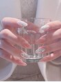 ネイルサロン グリッター Nail salon Glitter&nbsp;シアーちゅるんカラーでキラキラも♪ワンホン♪韓国ネイル♪