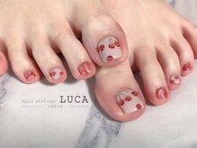 ネイルアトリエルカ(nail atelier LUCA)/W-220 ぷっくりさくらんぼネイル