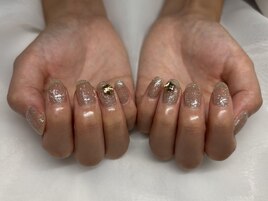 ジェルネイル　フラッシュネイル