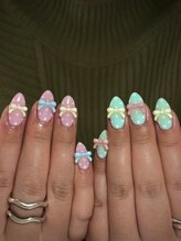 ウズ 和歌山店(UZU)/リボンネイル