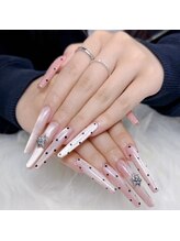 福松学園/マグネットドットネイル