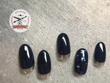 ネイルスミス(Nailsmith)/ネイビーのミラーボトム