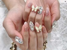 ネイルサロン トゥービー 御徒町上野(To Be)/ストーン付け放題コース8990円