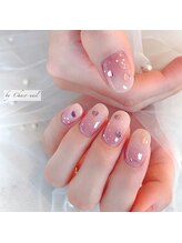 チャコネイル(chaco-nail)/ハートホログラムネイル