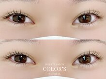 カラーズ ネイル アンド アイ(COLOR'S NAIL&EYE)/オーダーメイドまつげパーマ