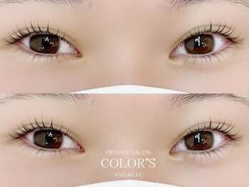 カラーズ ネイル アンド アイ(COLOR'S NAIL&EYE)/オーダーメイドまつげパーマ